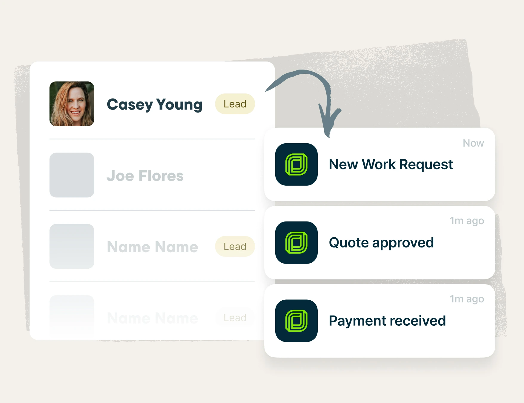 Build relationships with client manager