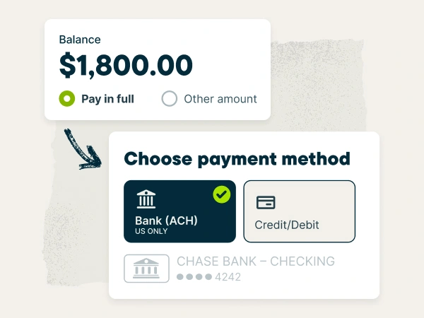 Get paid sooner with ACH payments