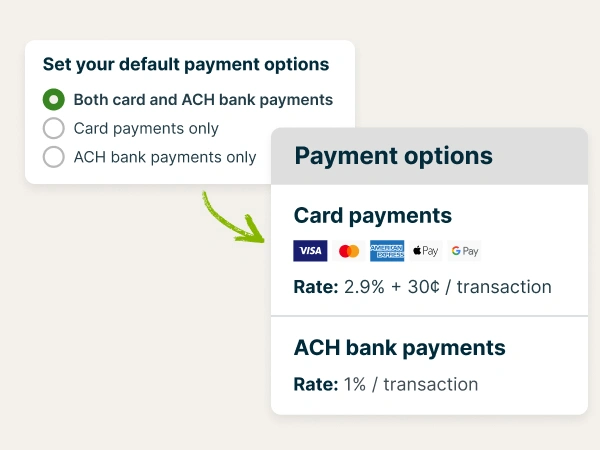 Get paid sooner with online payments