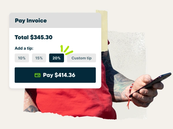 Get paid sooner with tips
