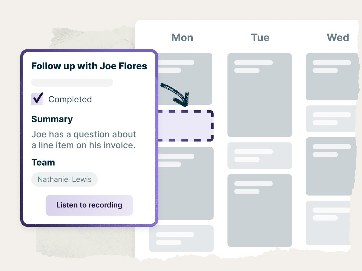 an image showing scheduling in Jobber