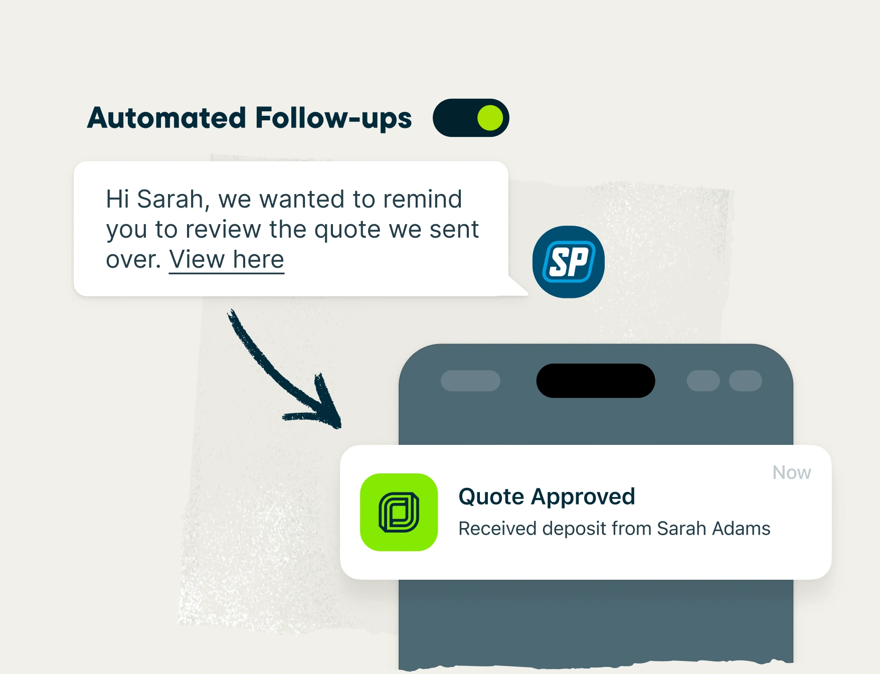 Automate quote follow-ups