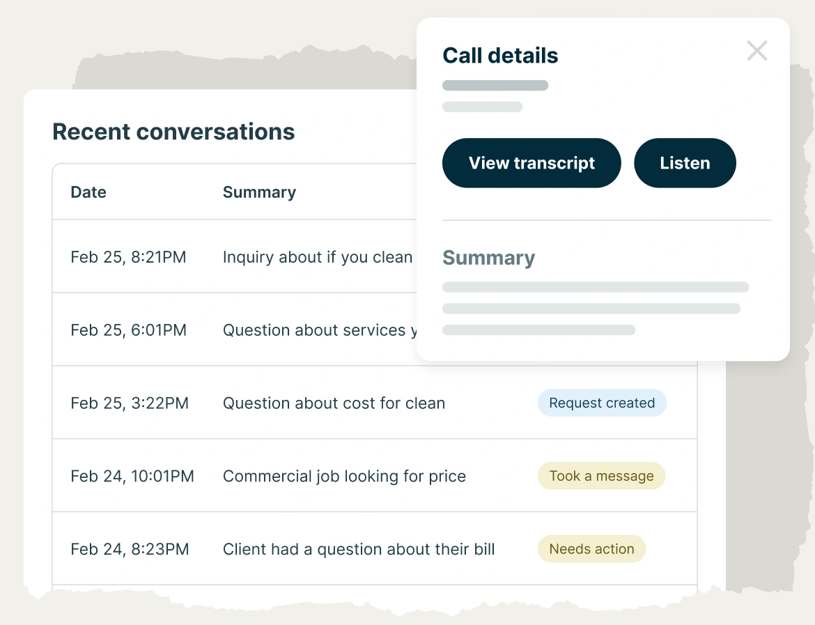 Communicate with customers through 24/7 service