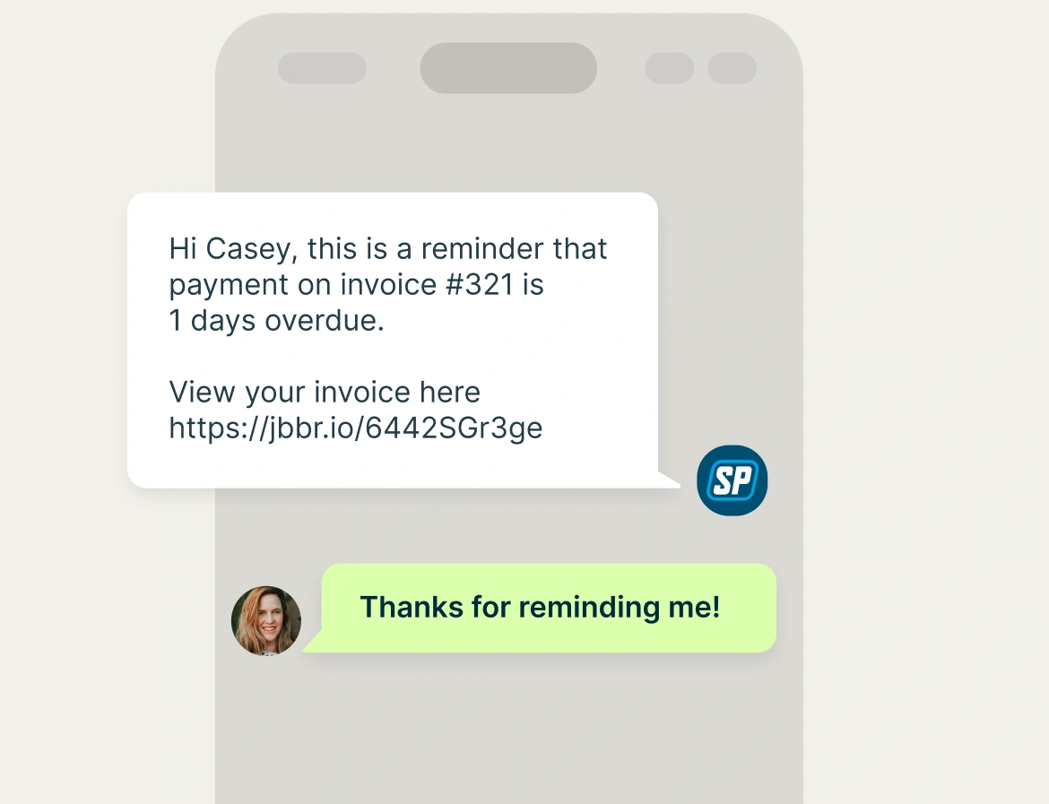 Communicate with customers through follow-ups