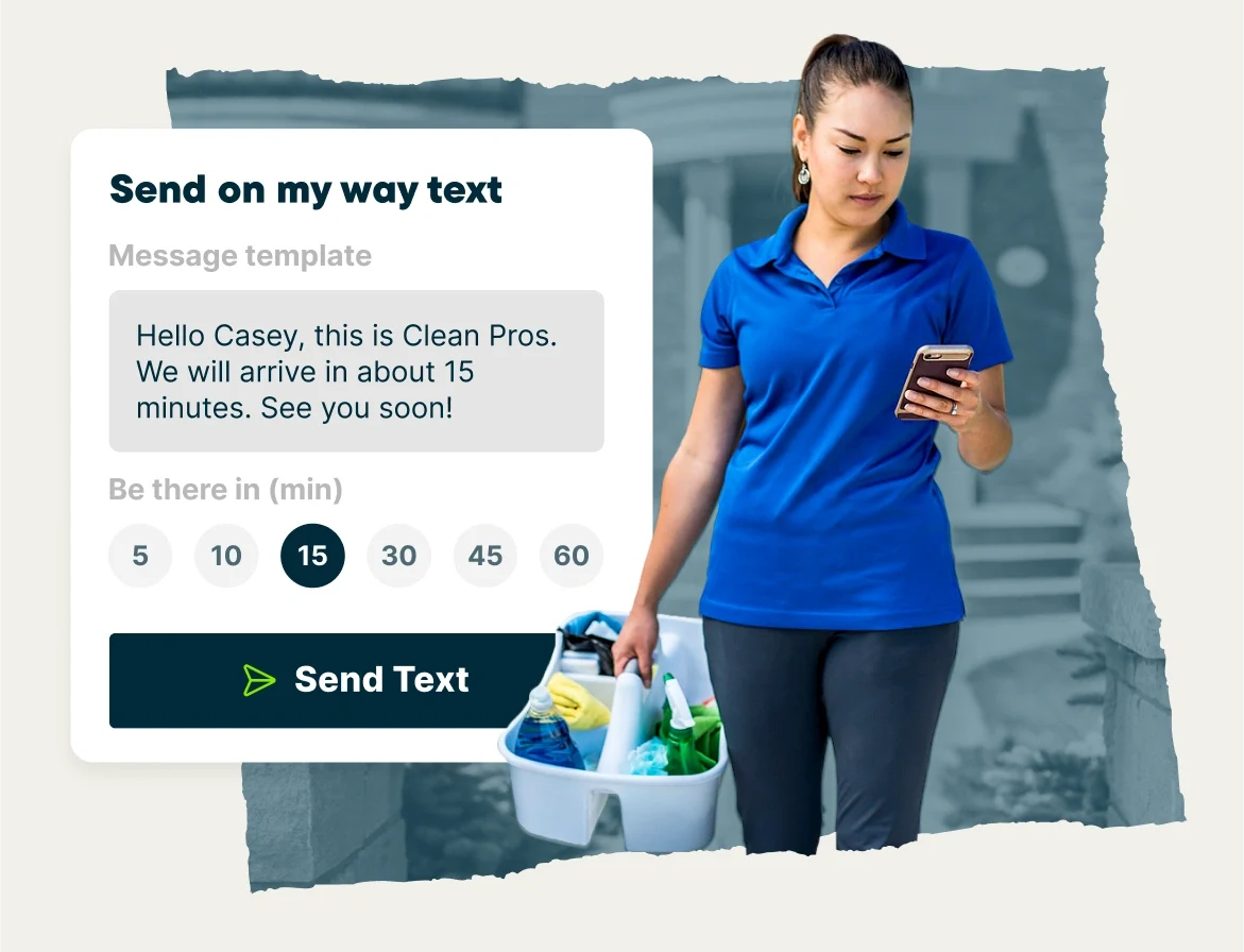Communicate and prep customers