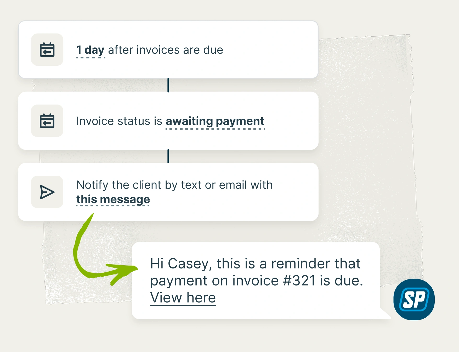 Send invoices faster with automated follow-ups