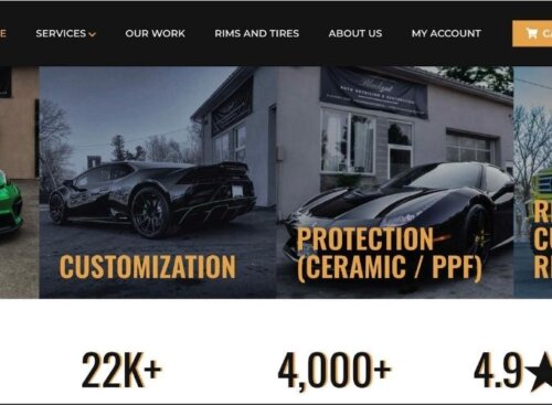 Blackout Auto Detailing website