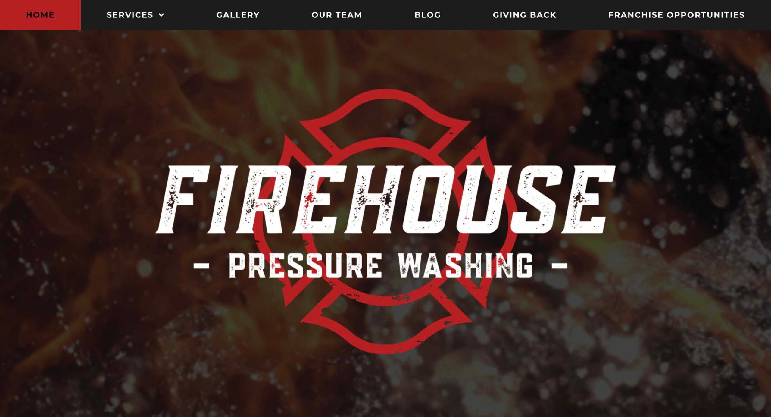 Firehouse Pressure Washing website