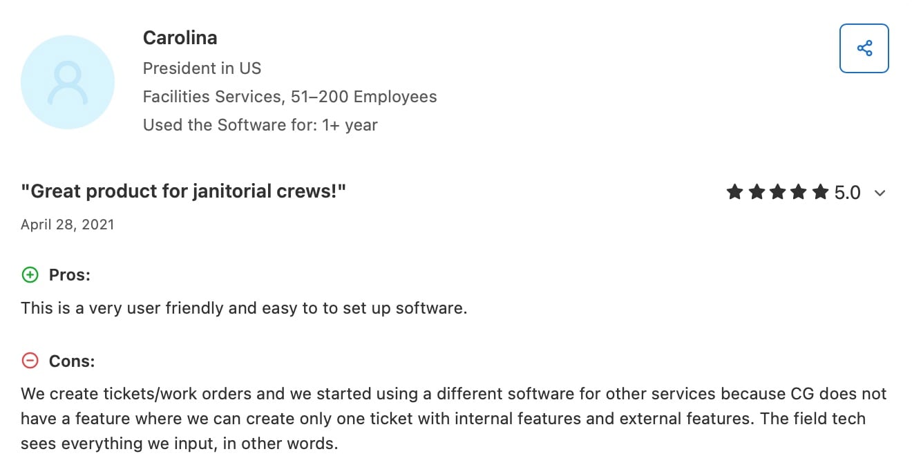 Clean Guru user review