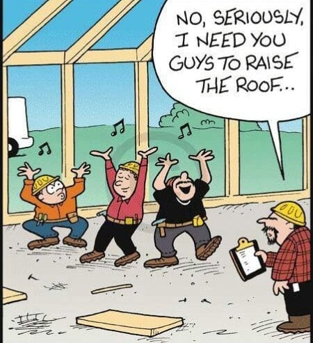 Cartoon roofers 