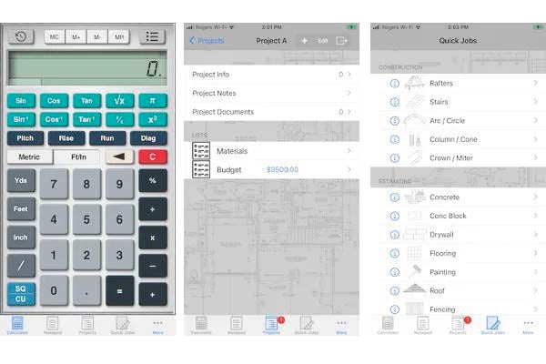 Builder’s Helper MAX construction app preview