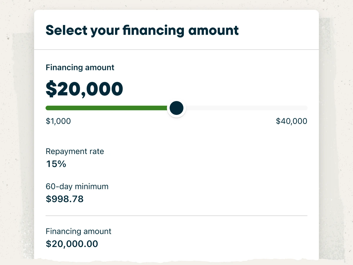 Jobber Capital Loan Sizes