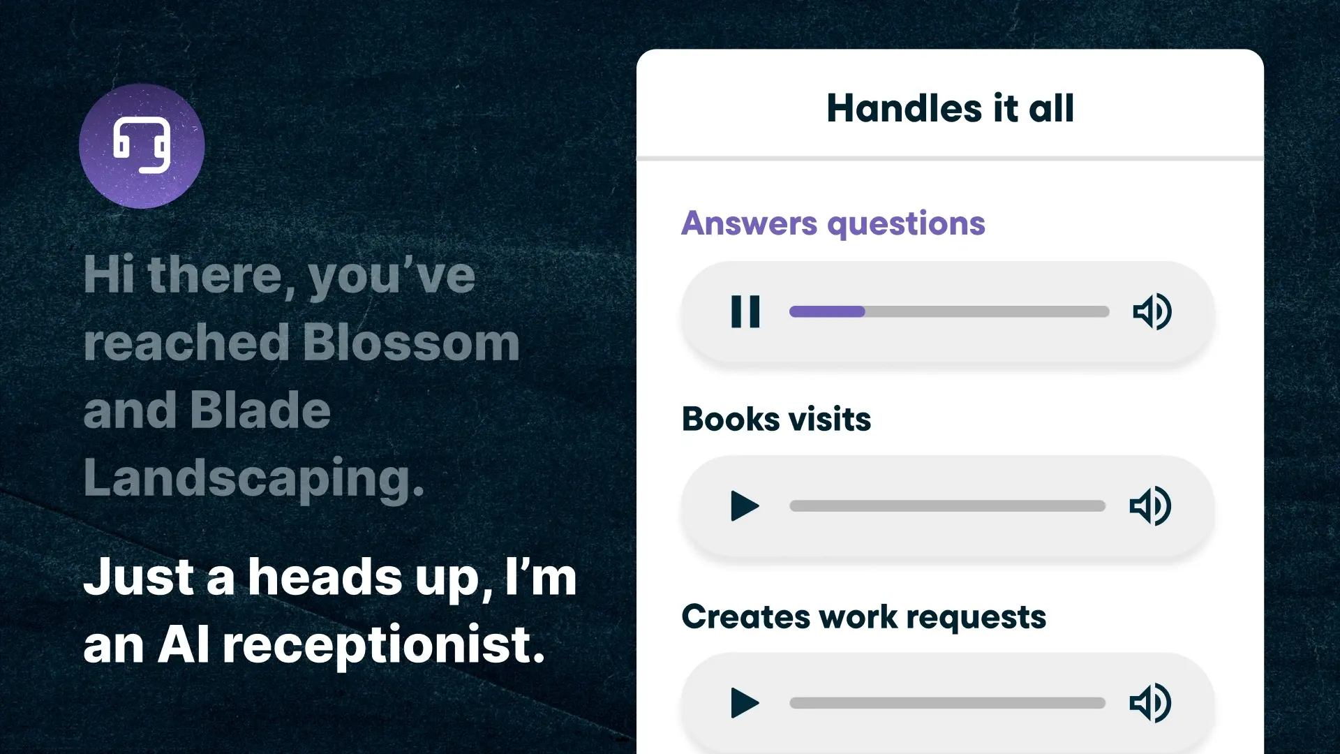 A thumnail image linking to a youtube video that describes Jobber's AI Receptionist