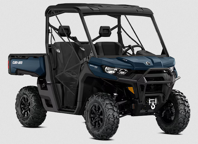 image of Can AM Defender ATV for snow plowing
