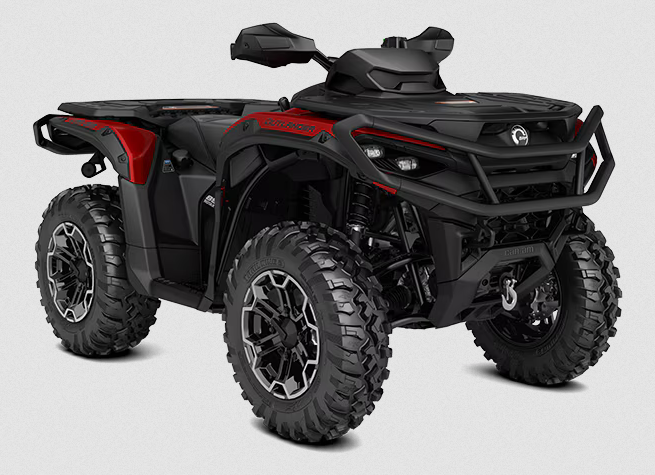 image of Can-Am Outlander XT 850 ATV for snow plowing