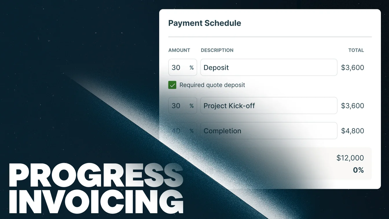 Progress invoicing video thumbnail