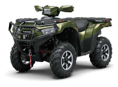 image of Kawasaki Brute Force ATV for snow removal