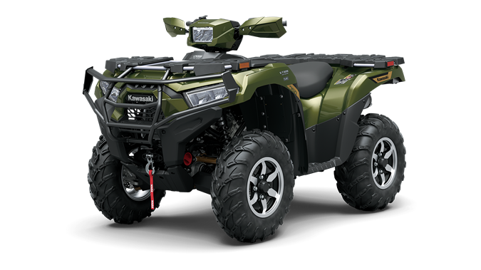 image of Kawasaki Brute Force ATV for snow removal