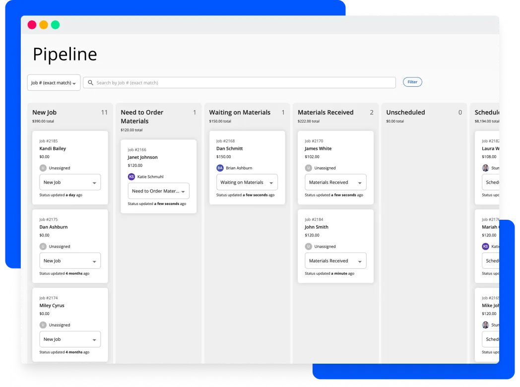 image of Housecall Pro's Pipeline feature