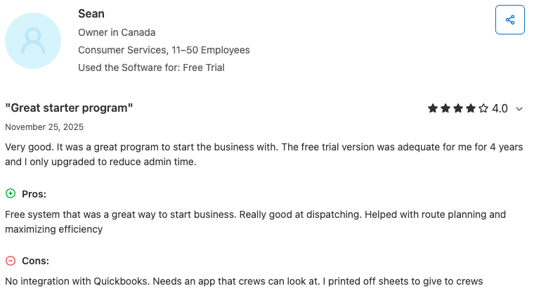 image of Yardbook review