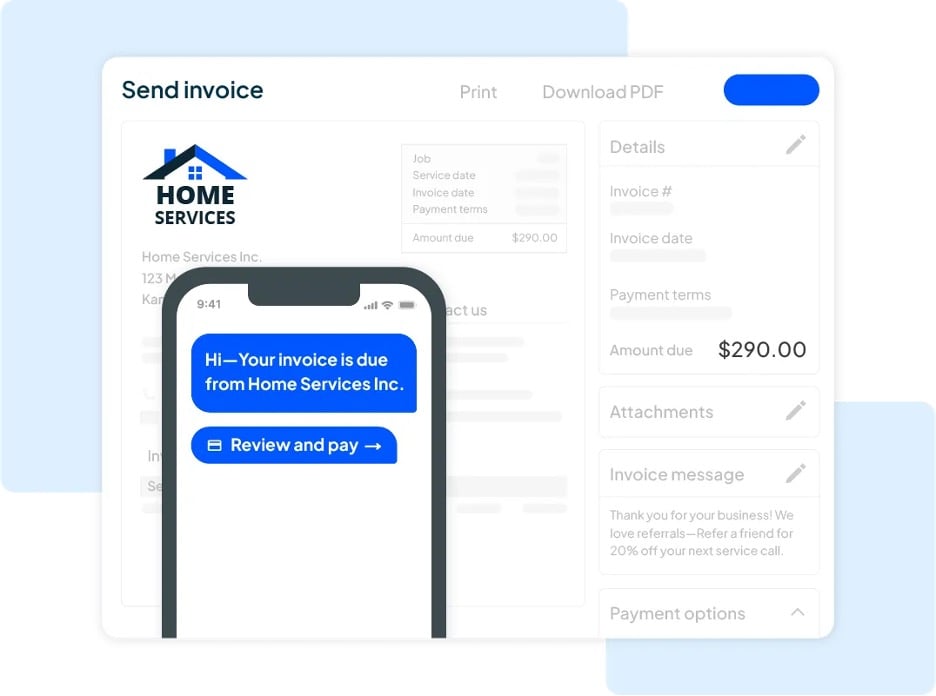 Housecall Pro invoice