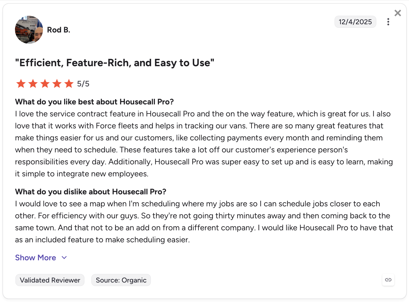 Image of Housecall Pro review