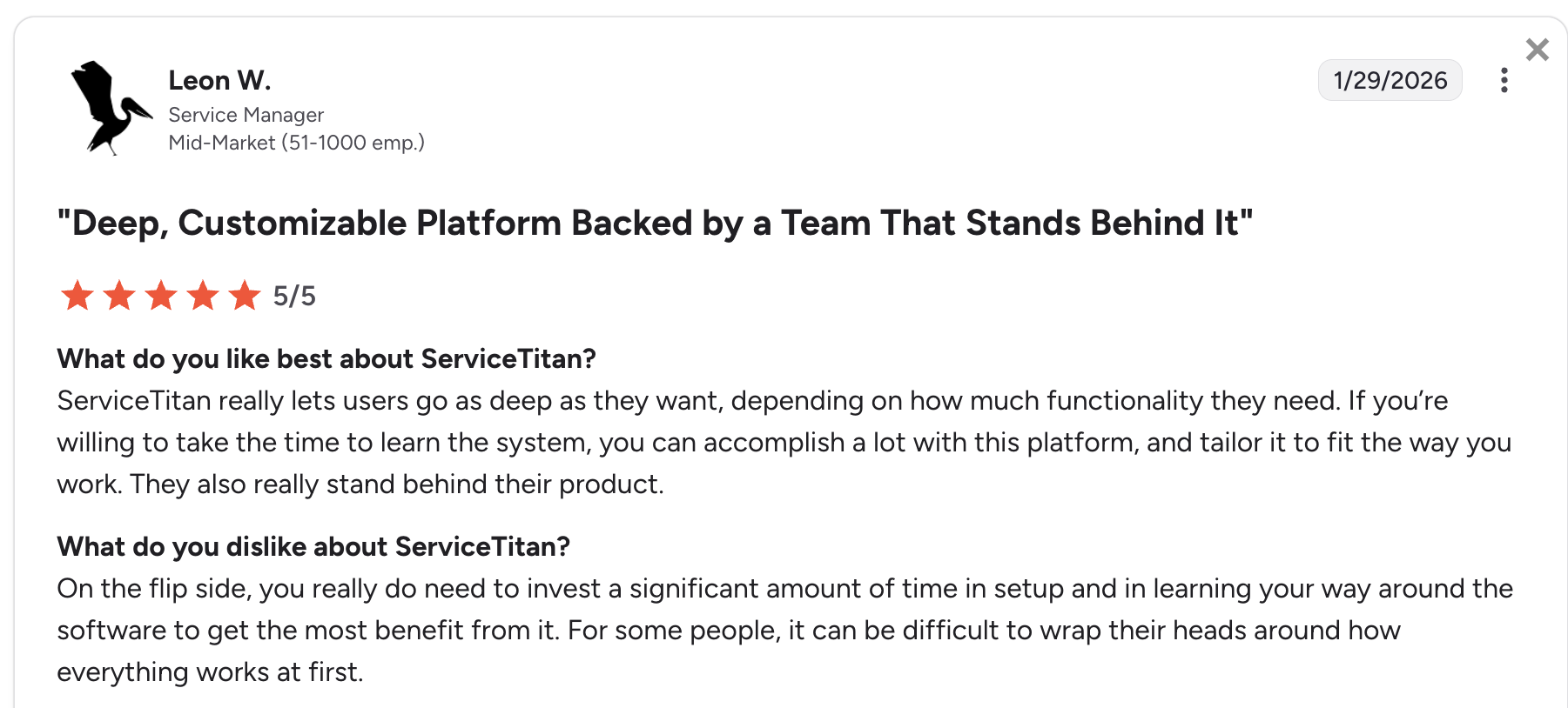 image of ServiceTitan review