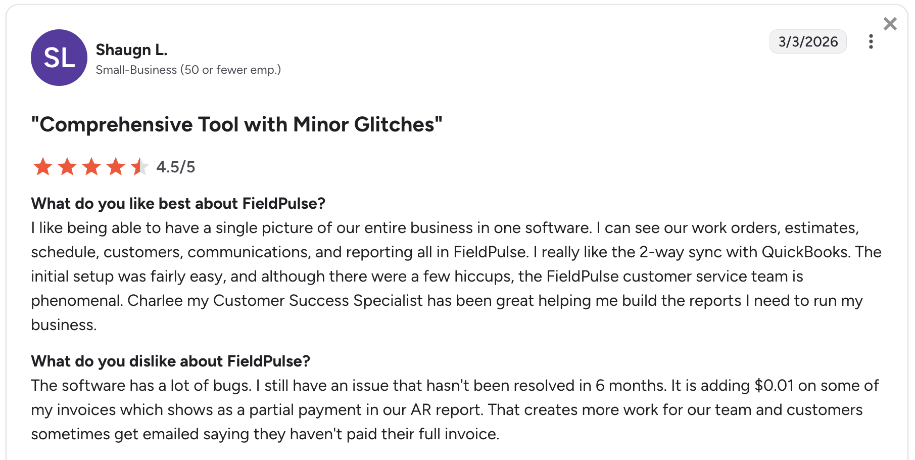 image of FieldPulse review