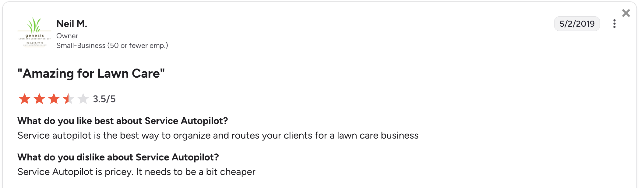 image of Service Autopilot review