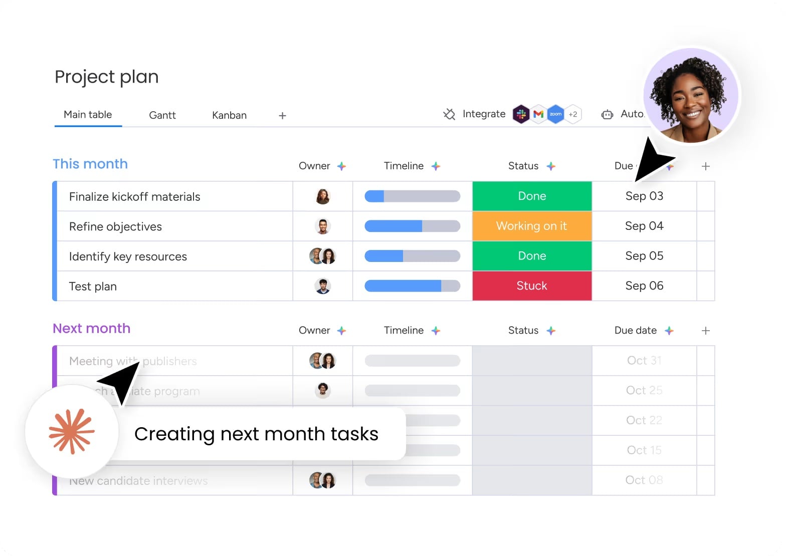 Monday.com construction management software