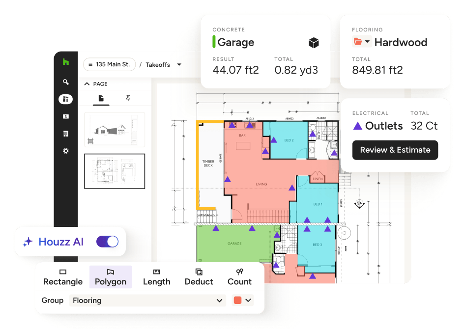 Houzz Pro floor plan